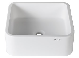 Porcelanosa 3 WAY 3-Way B603 - 40x40 cm ON TOP: Solid Surface Wastafels  